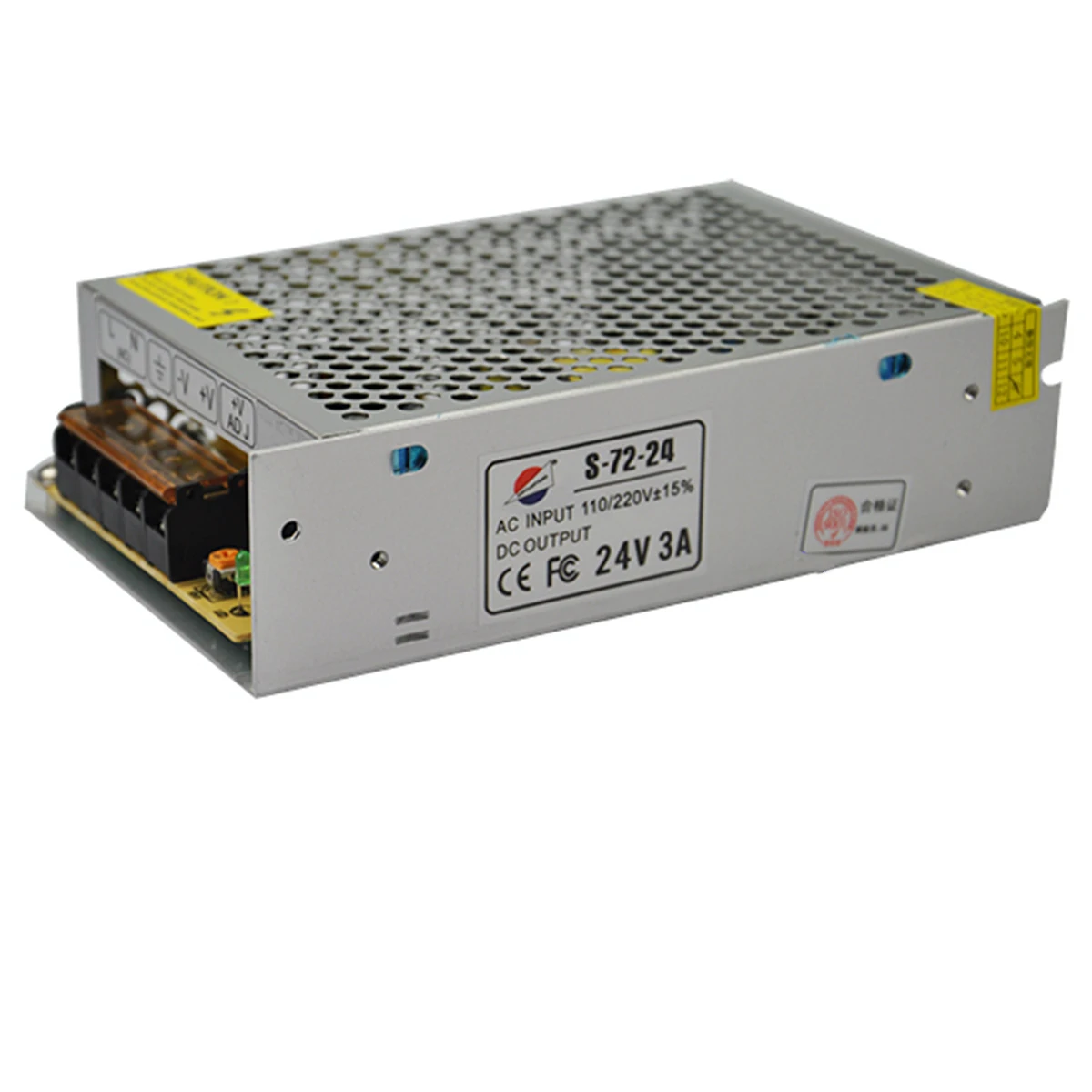 

24V 3A Power Supply Adapter 72W LED Driver Switching Power Supply converter transformer Adapter for LED Strip light