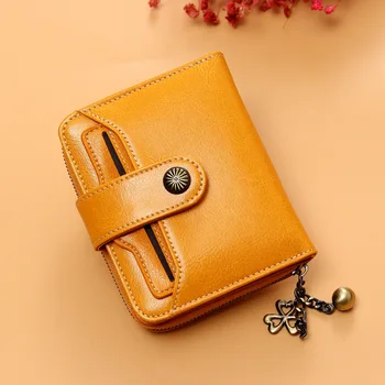 

sac femme women wallet leather genuine purse women money bag ladies wallet cartera mujer portfel 2019