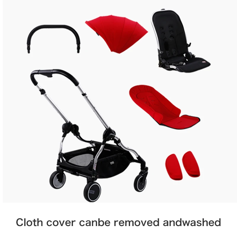 Новая дизайнерская легкая коляска для малышей, портативная и складная коляска для девочек и мальчиков 5-36 месяцев, модная и роскошная для мамы