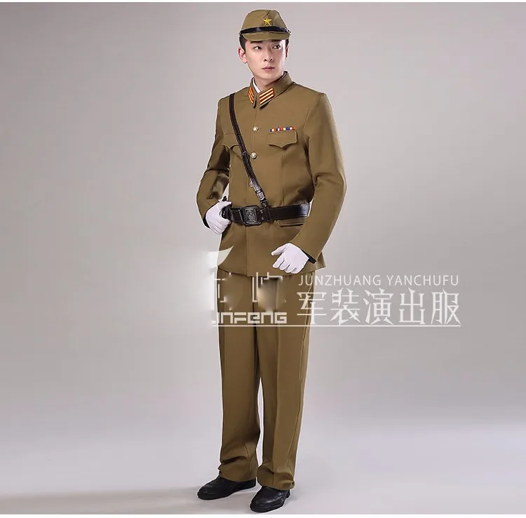 WW II Japanese Imperial Officer Traditional Vintage Green Uniform