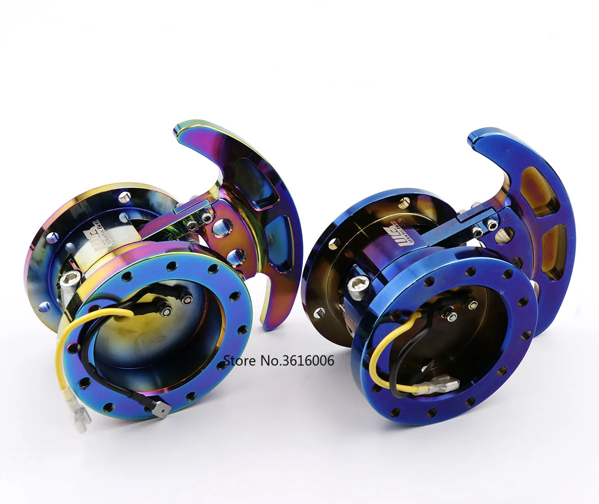 

Universal High WORKS BELL Tilt Racing Steering Wheel Quick Release Hub Kit Adapter Body Removable Snap Off Boss Kit