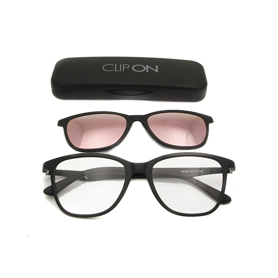 Высокое Качество Поляризованные прикрепляемые солнцезащитные очки Ultem очки рамка женские оптические очки для близорукости круглые магнитные клип очки сексуальные