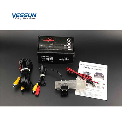 Yessun Автомобильная камера номерного знака для Mitsubishi Grandis Space Wagon 2003~ 2011 камера помощи при парковке - Название цвета: RC8075