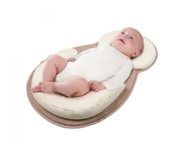 

New Baby Pillow Sleep Cushion Newborn Crib Portable Nest Bed Mattress Breathable