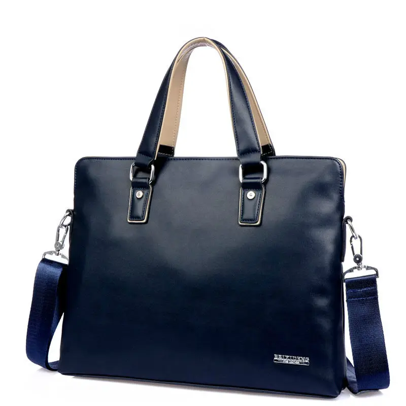 

leather briefcases men pasta executiva masculino laptop portadocumentos travel bags Totes Homens Mensageiro Sacos Bolsa Ombro
