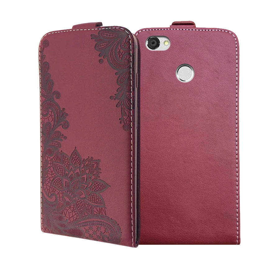 

3D Stereo Embossing lace flower butterfly flip up and down leather phone bag cover case for ZTE Blade A6