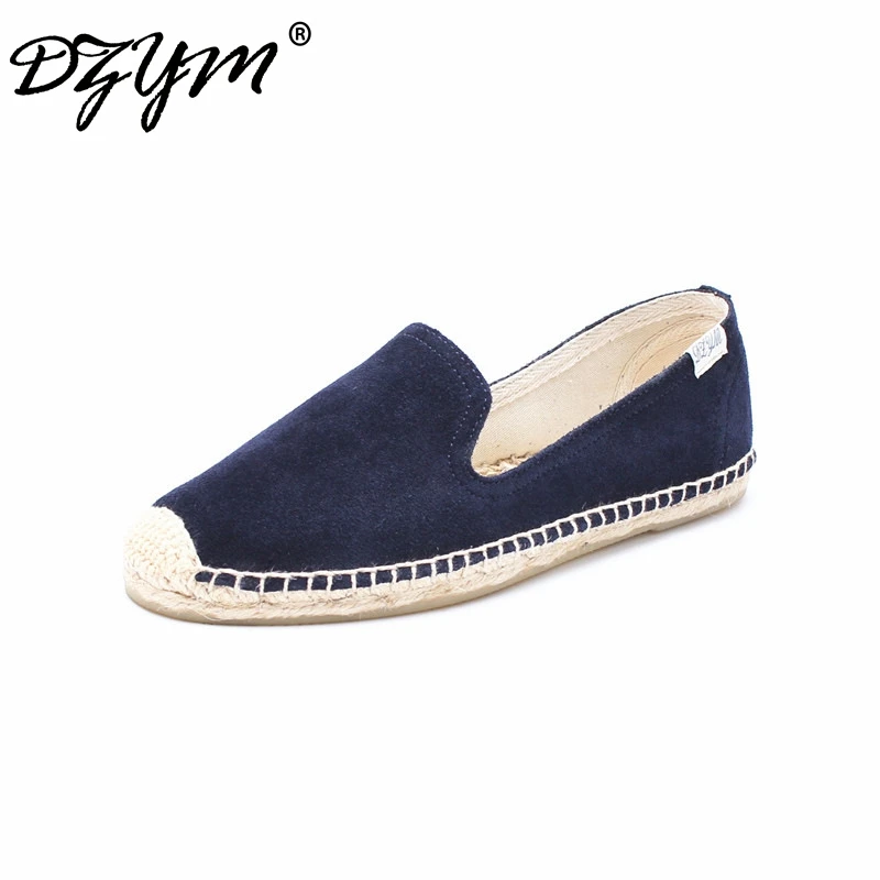 Женские замшевые лоферы на плоской подошве DZYM для отдыха весну лето 2019|women flats|zapatos
