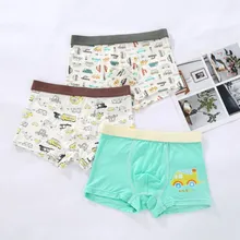 3 шт./лот Roupas Infantis Горячая бренд Трусики для мальчиков трусы-боксеры, классное трусы для мальчиков, нижнее бельё одежда для малышей трусы-боксеры для мальчиков; Короткие брюки шорты