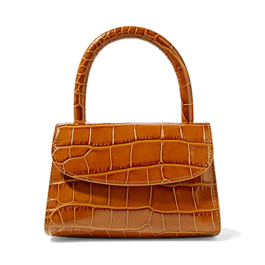 بولسا الأنثوية الأزياء التمساح الأعلى مقبض حقيبة يد مصمم النساء Crossbody حقيبة البسيطة حقائب كتف متنقلة للنساء 2019 كيس
