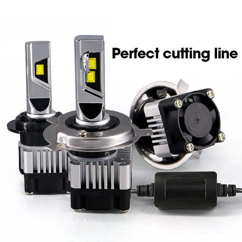 

2PCS Car Headlight H4 LED H7 H11 9005 HB3 9006 HB4 Led H8 72W 8000LM CSP Chips Auto Headlamp 6000K Car Light No Blind