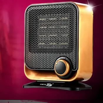 

220V Electric Heater Fans Mini PTC Space Heater Electric Winter Warmer Fan Home Office Bathroom Desktop Heater