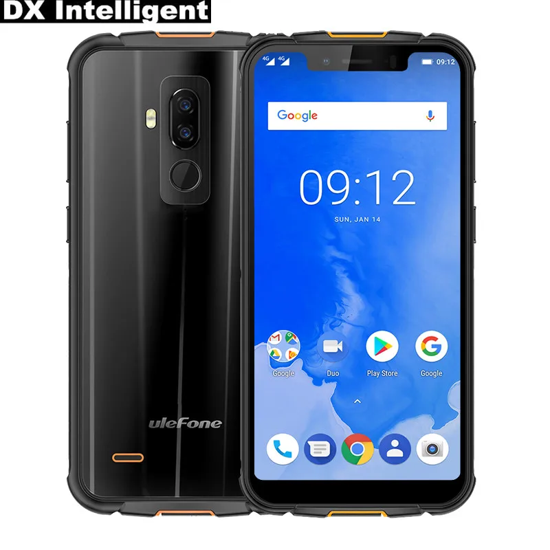 Ulefone Броня 5 MTK6763 Восьмиядерный Face ID мобильный телефон 5,85 дюймов HD + Android 8,1 4 ГБ + 64 ГБ 16MP двойной назад Камера NFC отпечатков пальцев