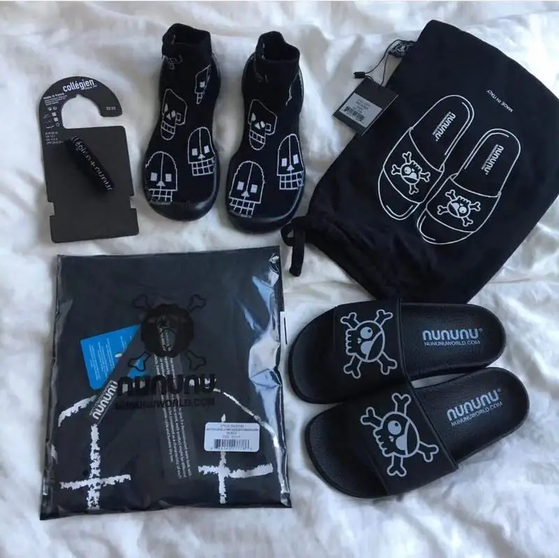 

BEACH 2019 NUNUNU SKULL KIDS AND FAMILY SLIPPERS KIDS BABY GIRL SLIPPERS BOYS SLIPPERS GIRLS FLIP FLOPS KIDS HOME SLIPPPER