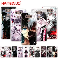 HAMEINUO Tokyo Ghoul font b anime b font Kaneki Ken case phone cover for LG G7