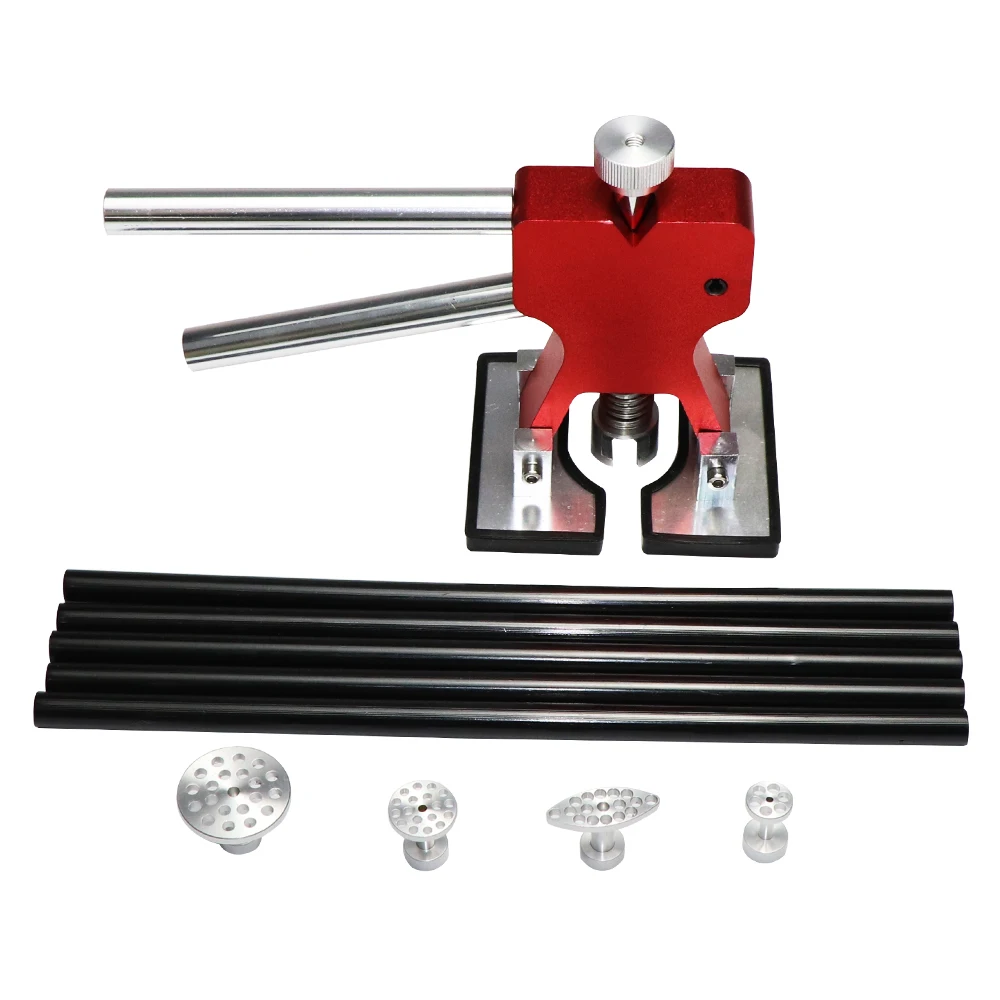 

PDR Tools Dent Removal Paintless Dent Repair Tools Car Body Repair Kit Dent Puller Glue Tabs Suction Cup Tool Set