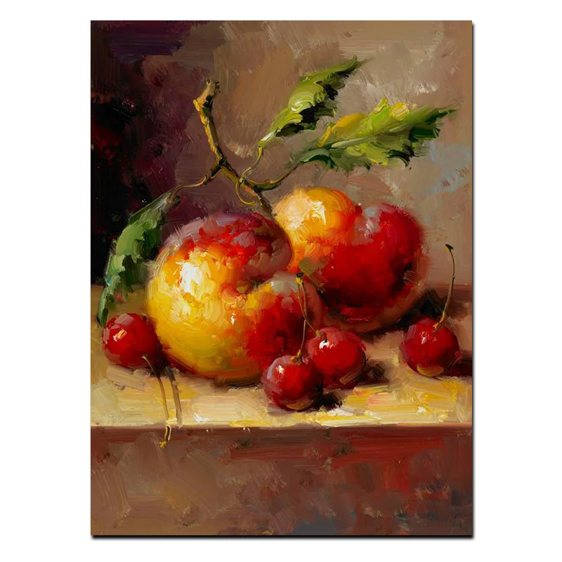 Картина маслом на холсте фрукты холсте|hd prints|oil paintingstill life oil painting |