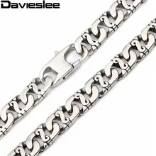 9.5mm de Acero Inoxidable 316L Collar de Cadena de Eslabones Biker Wholesale Mens Boys Collar Regalo de La Joyería Jewellry LHN01