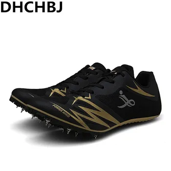 

New Cool Unisex Spikes Shoes Athletics Running Spikes Men Women Track and Field Spikes Feiyue Shoes Anti-Slip Shoes Men Health