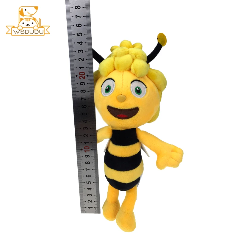 Kawaii Bee Girls Plush Stuffed Toys Cartoon Animals Honeybee Cute Dolls Soft Figure For Children Kids Beautiful Gifts Adorable