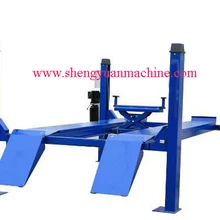 SXJS3517B Гидравлический 4 подъемник для автомобилей с роликовыми домкратами и боковой скользящей пластиной