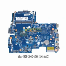 SPS 814051-001 SKITTL10-6050A2730601-MB-A01 laptop motherboard For HP 240 G4 14-AC SR29H 2.30GHz N3050 CPU DDR3 Mainboard