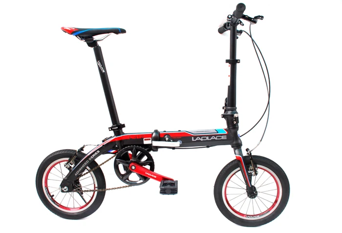 EMS Shipping 14'' Folding Bike Bicycle Portable City Sports Bike Mechanical Brakes Mini Foldable Bicycle Christmas Gift