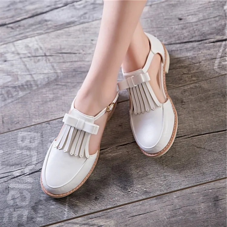 

2017 New All-match Shoes Baotou Crude Sandals Female Korean Students Summer Round Flat Shoes