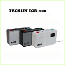 Tecsun ICR-100 ICR100 Карманный Портативный радиоприемник FM с 4G TF/микро SD карты цифровой MP3 плеер динамик