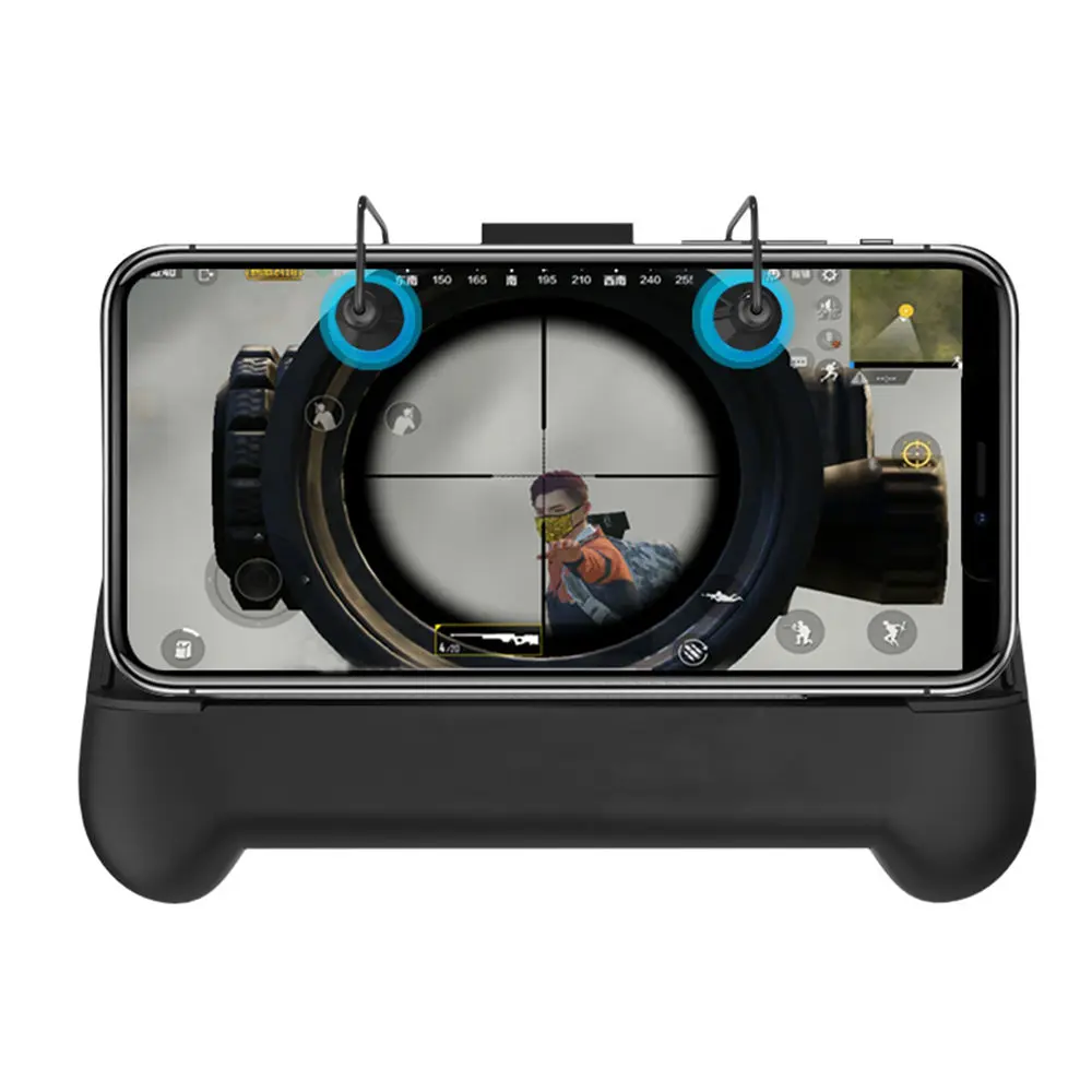  Mobile Game Cooler Fan Fire Gamepad Grip Joystick Button Aim Key Gaming Trigger Shooter Controller 