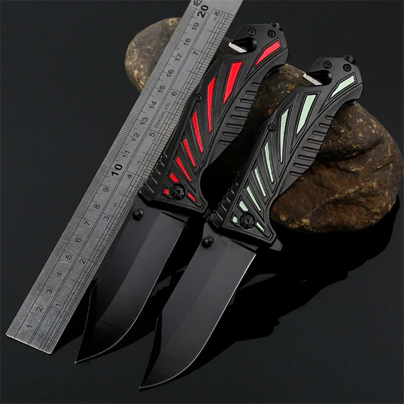 

Pride Defense Spring Assisted Tactical Overall Straight Blade Opening Folding Knife Steel Blade Pocket Clip For Easy Carry