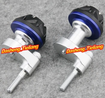 

Motorcycle Frame Sliders Protector Crash For 2006 2007 Yamaha YZF R6 YZF-R6 Blue