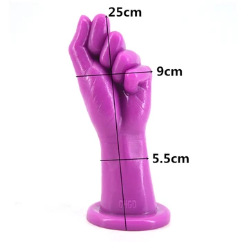 FAAK Sex Shop 25cm Long sucker anal sex products for women couples Huge fisting dildo big Giant butt plug 2