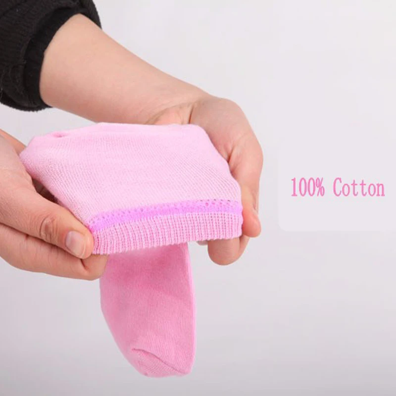 Children Socks Cotton 4 pairs Spring&Autumn Girls Boys Kids 1-9 year
