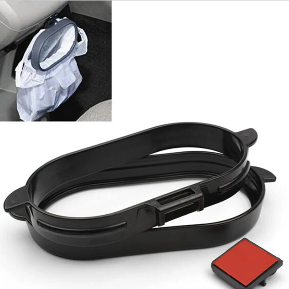 Dewtreetali Rubbish Bin Car Organizer Trash Bag Rack Auto Accessories