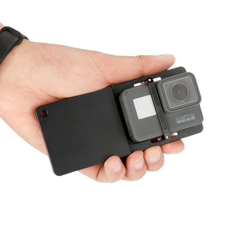 Пластина адаптера экшн камеры для Gopro Zhiyun Smooth 4 Q Feiyu DJI Gimbal из алюминиевого сплава