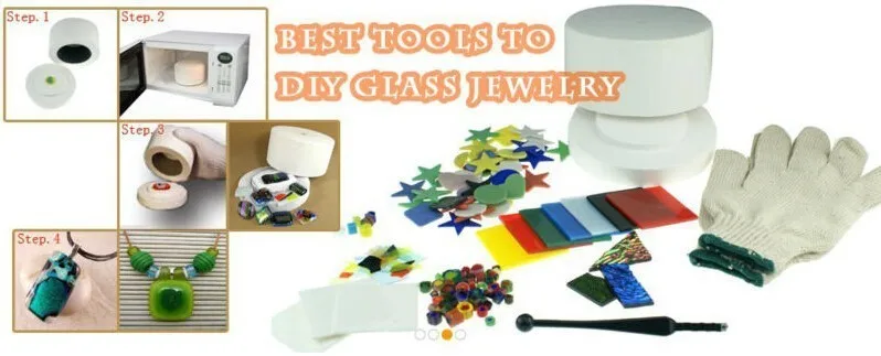 fuseworks beginners fusing kit coe90 microwave kiln hot pot for fuse works