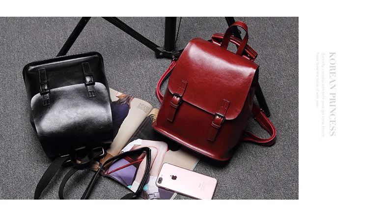 Mixtx для женщин Рюкзак Тренд школьный рюкзак для подростков студент Back Pack Высокое качество второй слои коровьей Ретро Мужская тотализаторов колледж Стиль