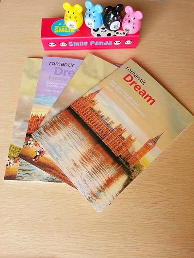 

Korea stationery binding notebooks, architectural landscape Tower 16K notebook, notepad diary book