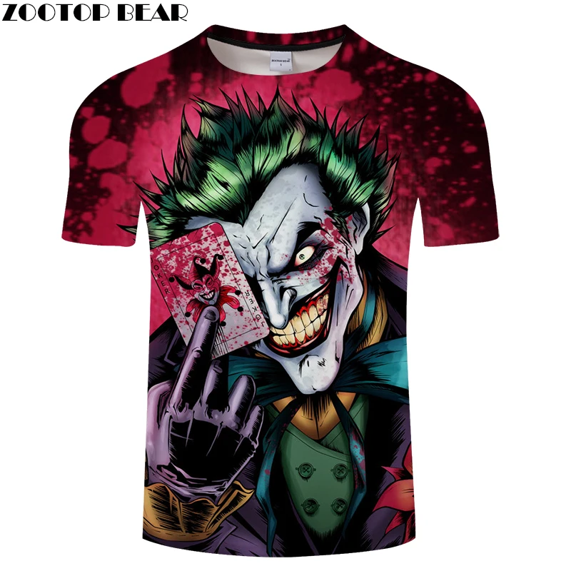 Skull Poker Print 3D t shirt Men Women tshirts Summer Casual O-neck Short Sleeve Tops Tees Camisetas 2018 Drop Ship ZOOTOP BEAR Skull Poker Print 3D t shirt Men Women tshirts Summer Casual O-neck Short Sleeve Tops Tees Camisetas 2018 Drop Ship ZOOTOP BEAR