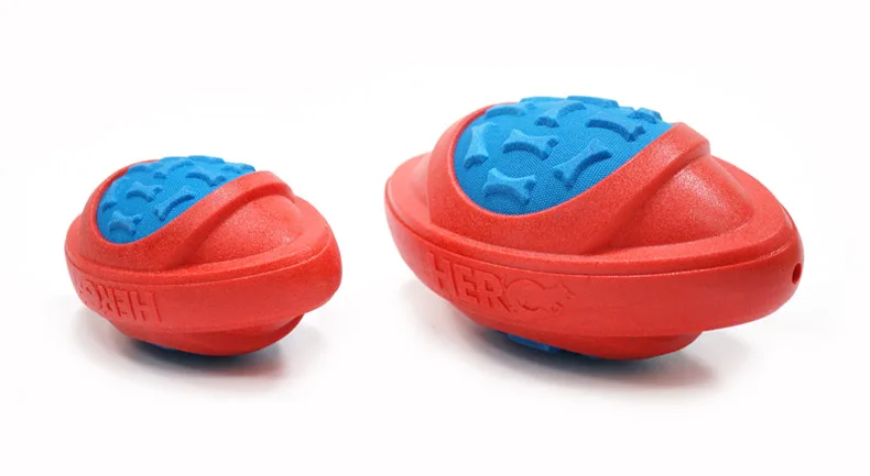 CAITEC игрушки для собак футбол для собак плавучий скрипучий жесткий и крепкий подходит для наружного бросания подходит для средних и больших собак