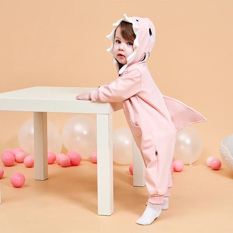 Tiny Cottons Baby Shark Clothes for Newborns Baby Unisex Rompers Overalls Cute Cartoon Toddler Infant Girl Boy Jumpsuits Clothes