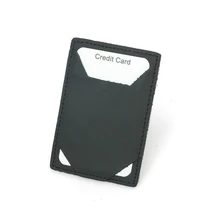 Натуральная кожа зажим для денег мужские визитницы зажим для денег натуральная коровья кожа кредитница и ID держатель для мужчин Ретро футляр для проездного мужчины