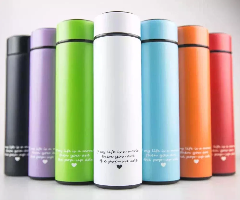 Genuine Vacuum Flasks Termo Mug Thermos Cup Thermal Water Bottle 500ml