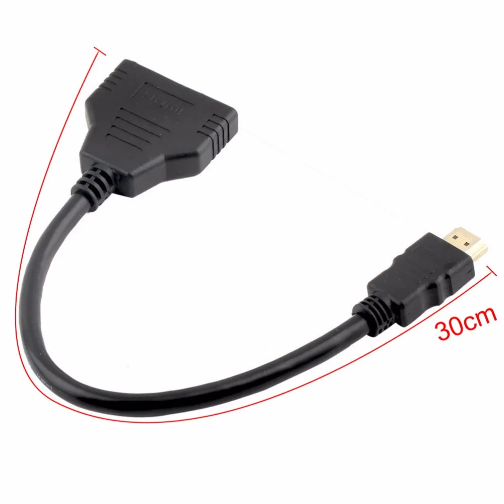 JETTING 2 двухпортовый y разветвитель 1080P HDMI v1.4 Штекерный к двойному женскому