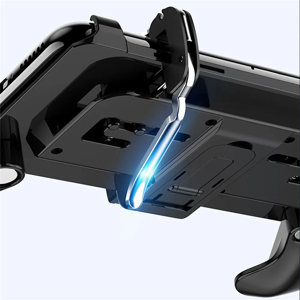  PUBG Controller Mechanical Deformation Gamepad Joystick Trigger Game Fire Button for iOS Android Sm
