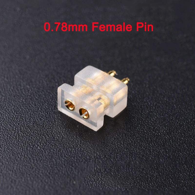 6 шт./лот 0 78 мм гнездовой контакт для DIY W4R UE UM QDC аксессуары наушников