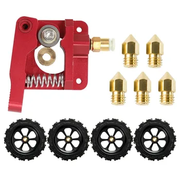

Extruder Upgrade Kit + 4X Leveling Slot + 5X 1.75 0.4mm Nozzle for Creality Ender 5/3 Pro