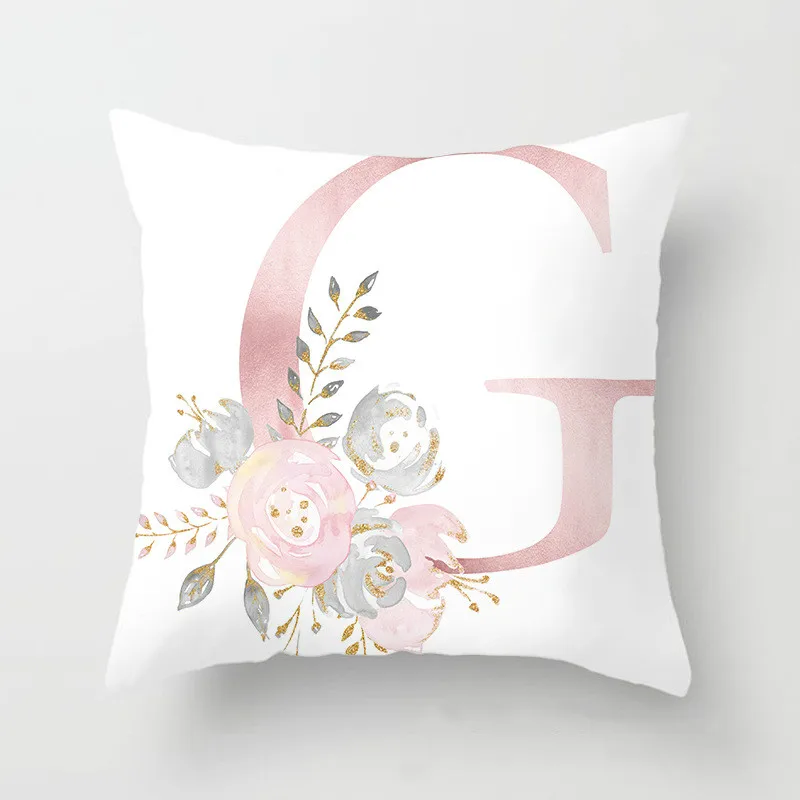 Свадебное украшение, Чехол на подушку с буквенным принтом, креативный, сделай сам, для дома, фламинго, единорог, для дня рождения, украшения для детской вечеринки, украшения для душа