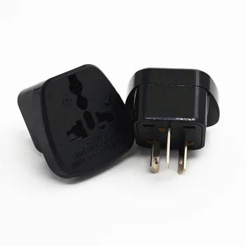 

5PCS White Black 3pin AU Australia New Zealand Power Converter Electric Plug power Socket Adapter US/UK/EU to AU NZ Travel Sock