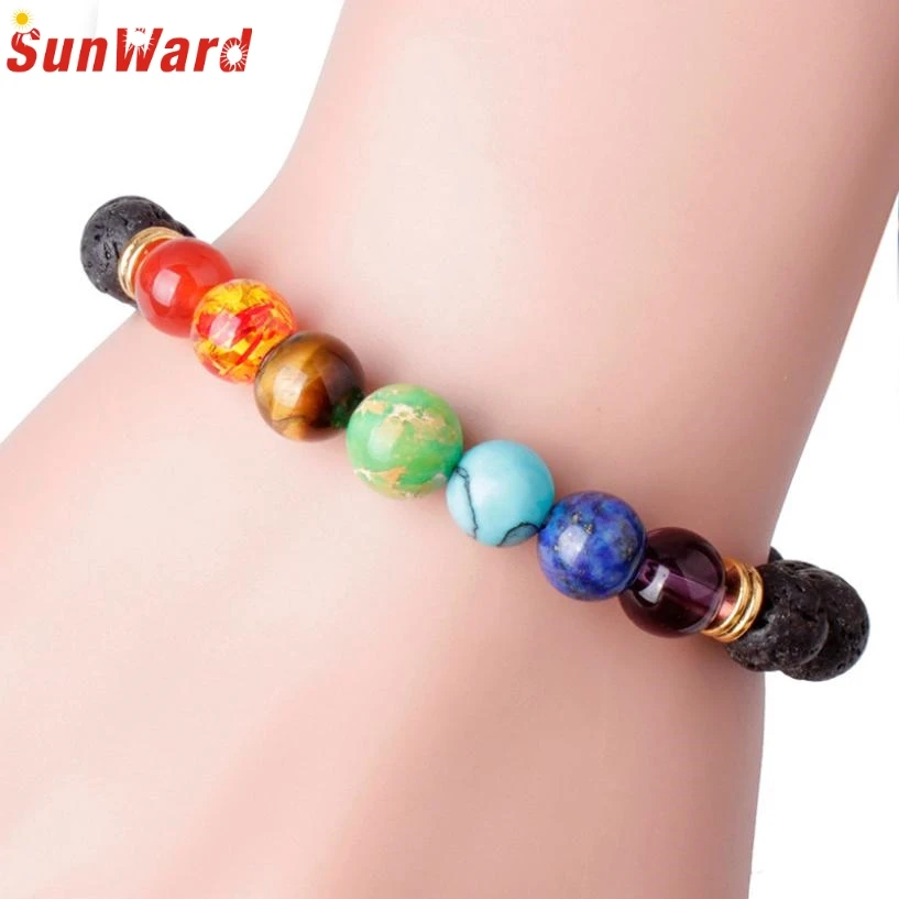 Men Bracelet Elastic Beaded Bracelet Charm Bracelets Fashion Delicate